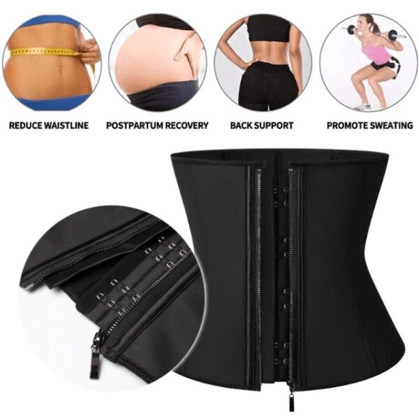 HOOK AND ZIP WAIST TRAINER - Image 2